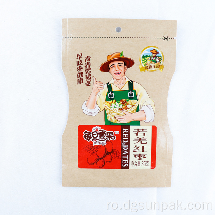 sac de ambalare din folie de aluminiu pentru alimente congelate